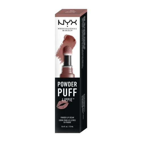 NYX Professional Makeup Powder Puff Lippie rúž s hubkovým aplikátorom odtieň 01 Cool Intentions 12 ml