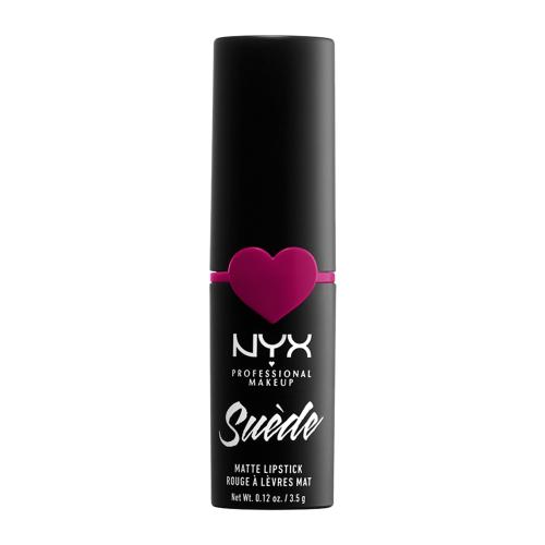 NYX Professional Makeup Suede Matte Lipstick matný rúž odtieň 12 Clinger 3.5 g