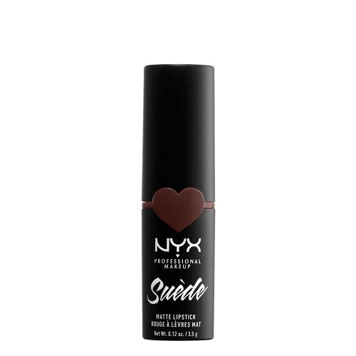 NYX Professional Makeup Suède Matte Lipstick 3,5 g rúž pre ženy 07 Cold Brew