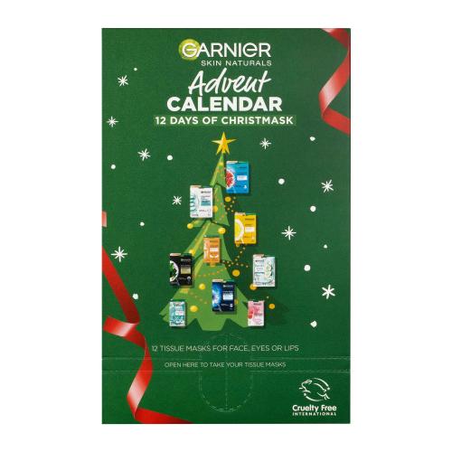 Garnier Skin Naturals adventný kalendár plátienkových masiek