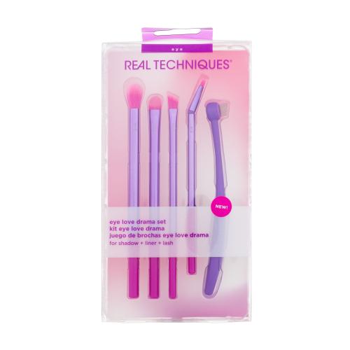 Real Techniques Eye Love Drama sada štetcov na oči 5 ks