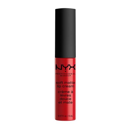 NYX Professional Makeup Soft Matte Lip Cream ľahký tekutý matný rúž odtieň 01 Amsterdam 8 ml