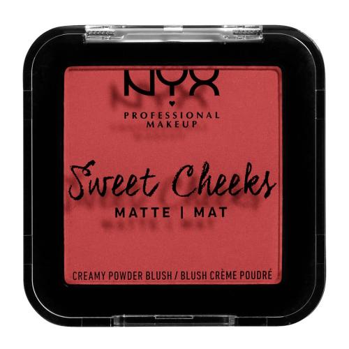 NYX Professional Makeup Sweet Cheeks Blush Matte lícenka odtieň CITRINE ROSE 5 g