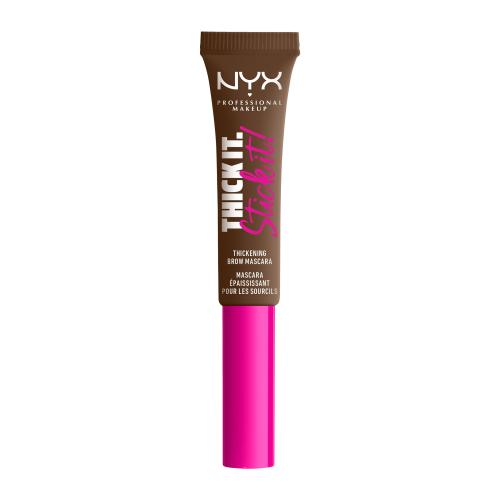 NYX Professional Makeup Thick it Stick It Brow Mascara riasenka na obočie odtieň 06 Brunette 7 ml