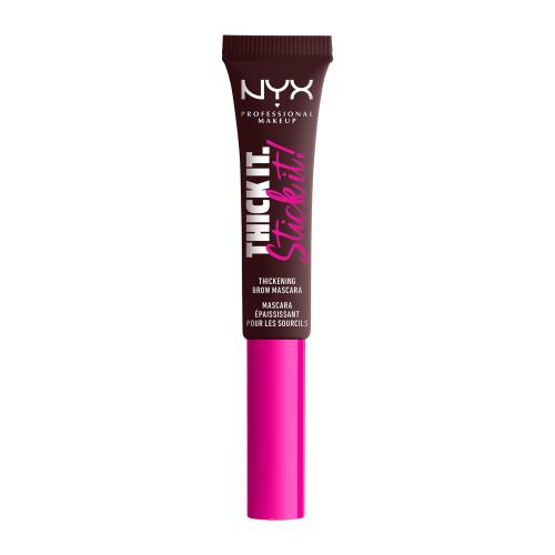 NYX Professional Makeup Thick it Stick It Brow Mascara riasenka na obočie odtieň 07 Espresso 7 ml
