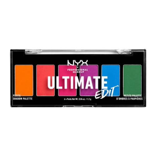 NYX Professional Makeup Ultimate Edit Petite Shadow paletka očných tieňov odtieň 02 Brights 6x1.2 g