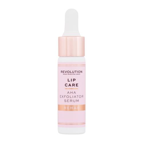 Makeup Revolution Rehab vyhladzujúce exfoliačné sérum na pery 15 ml