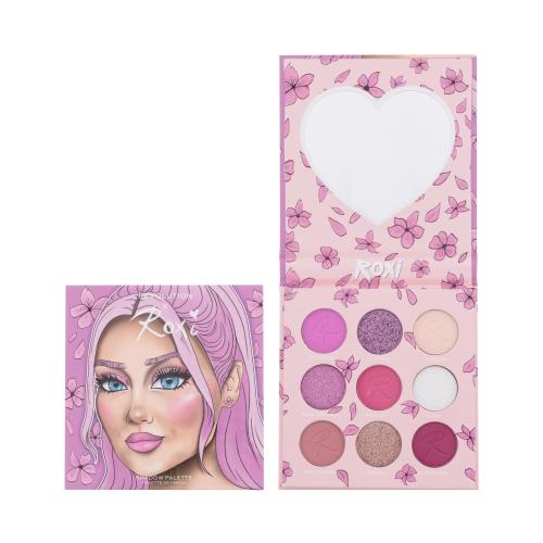 Makeup Revolution London x Roxi Shadow Palette 5,85 g očný tieň pre ženy Cherry Blossom