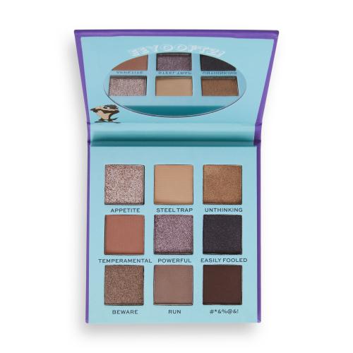I Heart Revolution Looney Tunes Eyeshadow Palette 9 g očný tieň pre ženy Taz