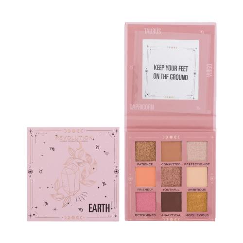 Makeup Revolution Fantasy paletka očných tieňov odtieň Earth 9 g