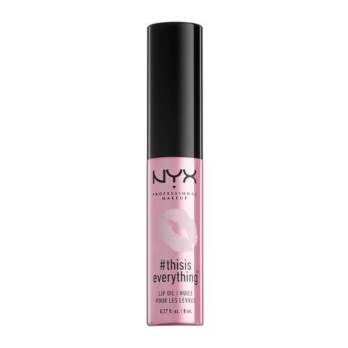 NYX Professional Makeup #thisiseverything olej na pery odtieň 01 Sheer 8 ml