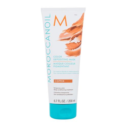 Moroccanoil Color Depositing jemná vyživujúca maska bez permanentných farebných pigmentov Copper 200 ml