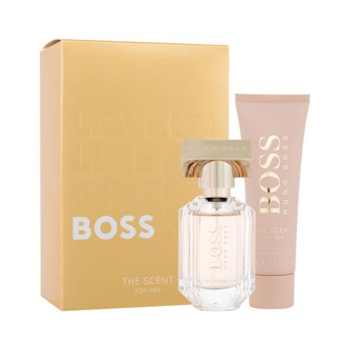 HUGO BOSS Boss The Scent darčeková kazeta pre ženy parfumovaná voda 30 ml + telové mlieko 50 ml