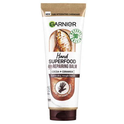 Garnier Hand Superfood 48h Repairing Balm 75 ml krém na ruky pre ženy