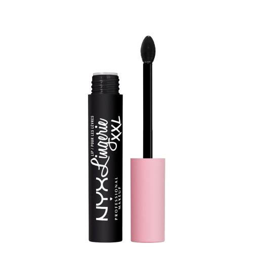 NYX Professional Makeup Lip Lingerie XXL 4 ml rúž pre ženy 31 Naughty Noir tekutý rúž