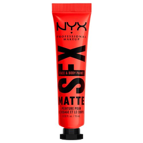 NYX Professional Makeup Halloween SFX Paints krémové tiene na tvár a telo odtieň 02 Fired Up 15 ml