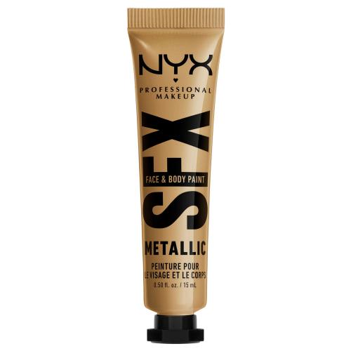 NYX Professional Makeup Halloween SFX Paints krémové tiene na tvár a telo odtieň 05 Gold Dusk 15 ml