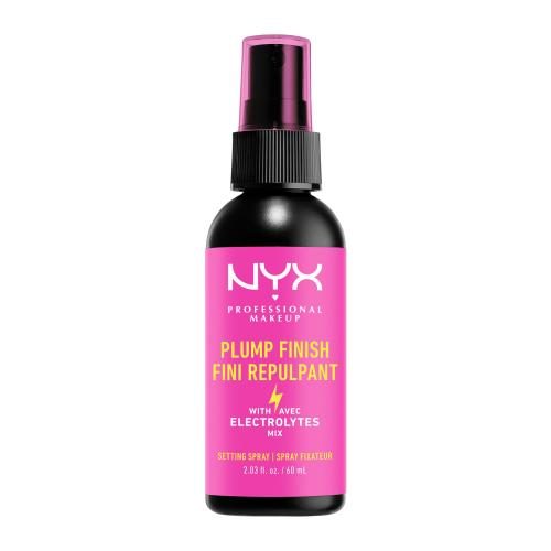 NYX Professional Makeup Plump Finish Setting Spray fixačný sprej na make-up s vitamínmi 60 ml