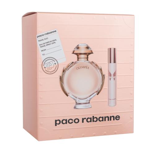 Paco Rabanne Olympéa darčeková kazeta parfumovaná voda 80 ml + parfumovaná voda 20 ml pre ženy