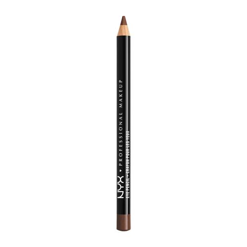 NYX Professional Makeup Eye and Eyebrow Pencil precízna ceruzka na oči odtieň Dark Brown 1.2 g