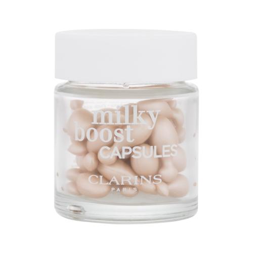 Clarins Milky Boost Capsules rozjasňujúci make-up kapsuly odtieň 01 30x0.2 ml
