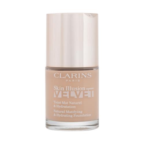 Clarins Skin Illusion Velvet tekutý mejkap s matným finišom s vyživujúcim účinkom odtieň 108.3N 30 ml
