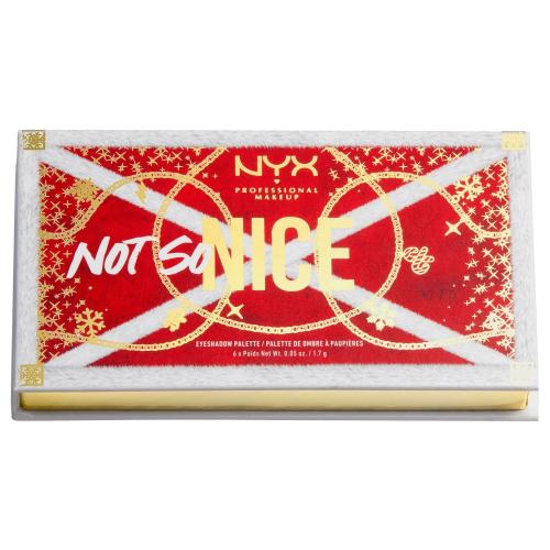 NYX Professional Makeup Limited Edition Xmass Mrs Claus Oh Deer Shadow Palette paletka očných tieňov 01 Not so Nice 6x1,7 g