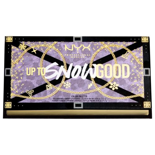 NYX Professional Makeup Limited Edition Xmass Mrs Claus Oh Deer Shadow Palette paletka očných tieňov 02 Up To Snow Good 6x1,7 g