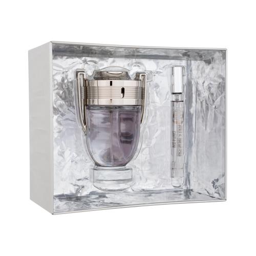 Paco Rabanne Invictus darčeková kazeta toaletná voda 100 ml + toaletná voda 10 ml pre mužov