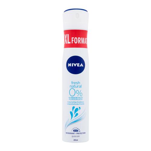 Nivea Fresh Natural 48h 200 ml dezodorant pre ženy deospray