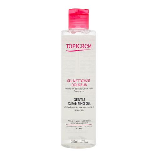 Topicrem UH BODY Gentle Cleansing Gel jemný umývací gél na tvár, telo a vlasy 200 ml