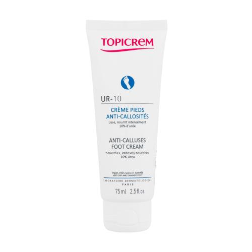 Topicrem UR-10 Anti-Calluses Foot Cream krém na nohy pre výživu a hydratáciu 75 ml