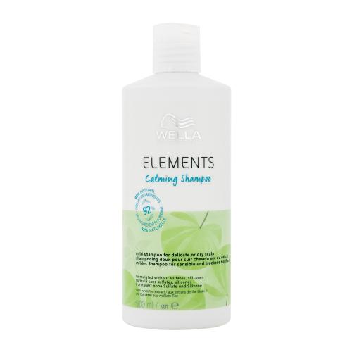 Wella Professionals Elements Calming Shampoo 500 ml šampón pre ženy na citlivú pokožku hlavy