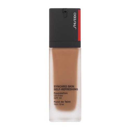 Shiseido Synchro Skin Self-Refreshing Foundation dlhotrvajúci make-up SPF 30 odtieň 430 Cedar 30 ml