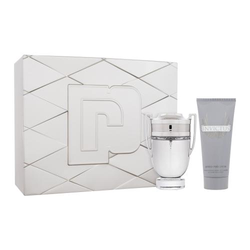 Paco Rabanne Invictus SET1 darčeková kazeta toaletná voda 100 ml + sprchovací gél 100 ml pre mužov