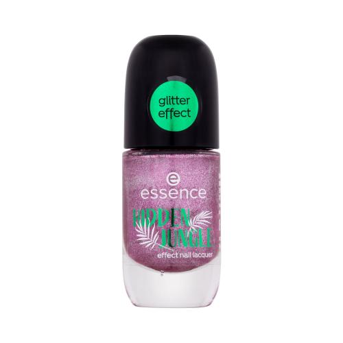 Essence Hidden Jungle lak na nechty odtieň 04 Pink Mystery 8 ml