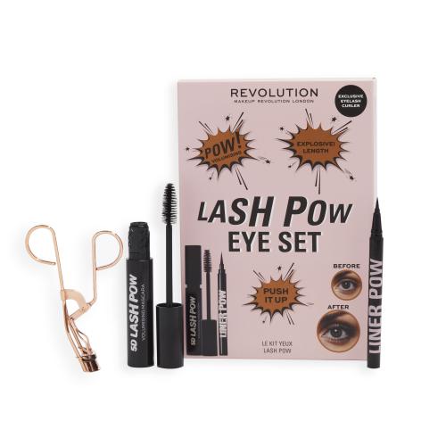 Makeup Revolution London Lash Pow Eye Set darčeková kazeta darčeková sada Super Black