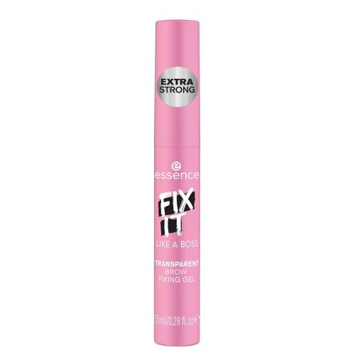 Essence Fix It Like A Boss Brow Fixing Gel 8,5 ml ultra silný fixačný gél na obočie pre ženy Transparent
