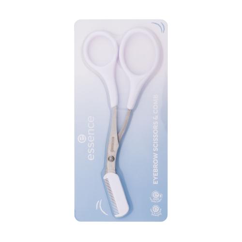 Essence EYEBROW SCISSORS & COMB nožnice na obočie 1 ks