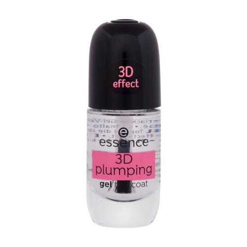 Essence 3D Plumping gélový vrchný lak na nechty 8 ml