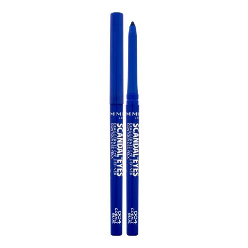 Rimmel Scandal'Eyes automatická ceruzka na oči odtieň 004 Cobalt Blue 0.35 g