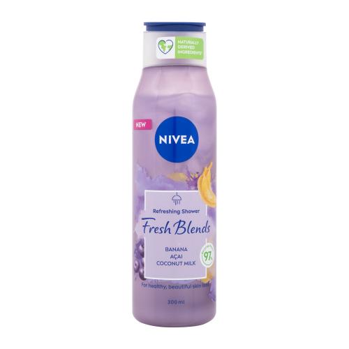 Nivea Fresh Blends Banana & Acai & Coconut Milk osviežujúci sprchový gél 300 ml