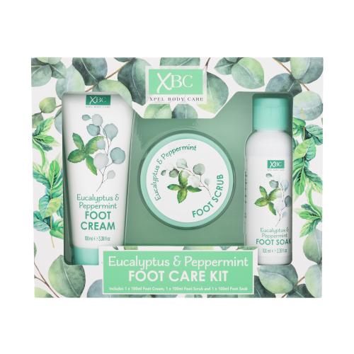 Xpel Eucalyptus & Peppermint Foot Care Kit darčeková kazeta darčeková sada