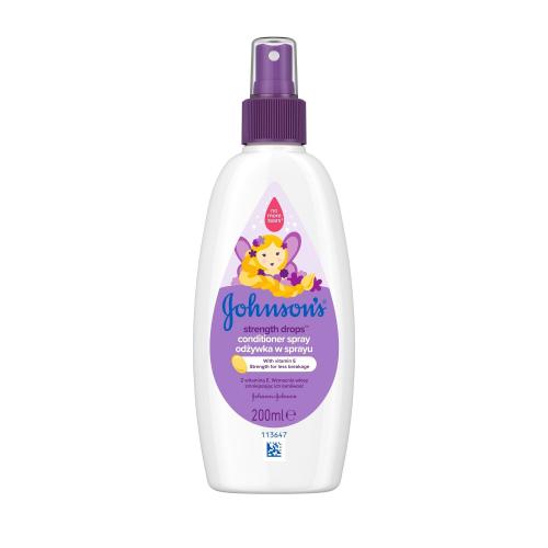 Johnson's® Strenght Drops posilňujúci kondicionér v spreji 200 ml