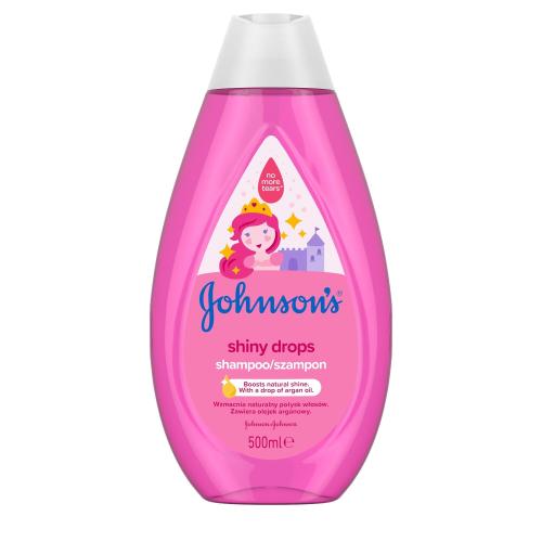 Johnson's® Shiny Drops jemný šampón 500 ml