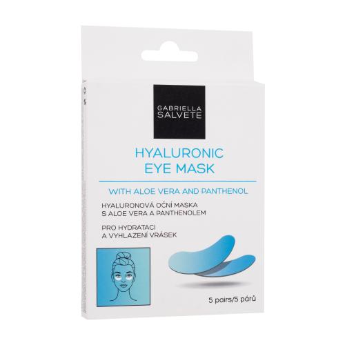Gabriella Salvete Eye Mask Hyaluron očná maska proti vráskam, vačkom a tmavým kruhom 5x2 ks