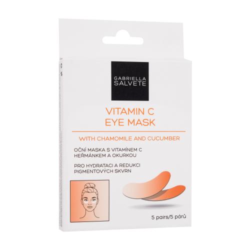 Gabriella Salvete Eye Mask Vitamin C očná maska pre rozjasnenie a hydratáciu 5x2 ks
