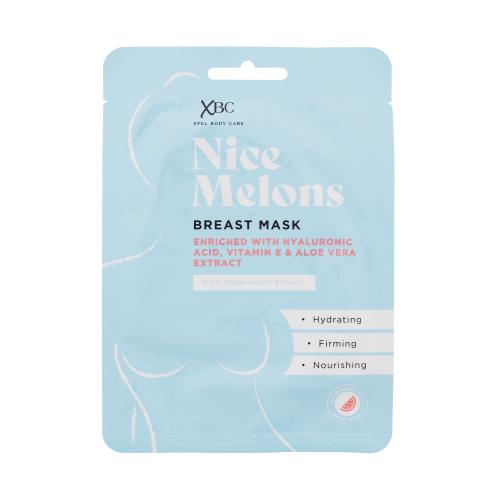 Xpel Body Care Nice Melons Breast Mask 1 ks starostlivosť o poprsie pre ženy