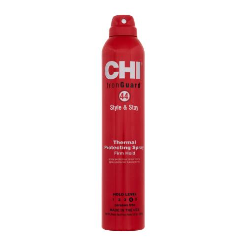CHI 44 Iron Guard Style & Stay stylingový ochranný sprej na vlasy 284 ml