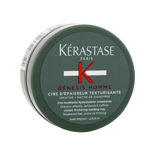 Kérastase Genesis Homme Cire D'Épaisseur Texturisante stylingová modelovacia pasta pre jemné alebo rednúce vlasy pre mužov 75 ml